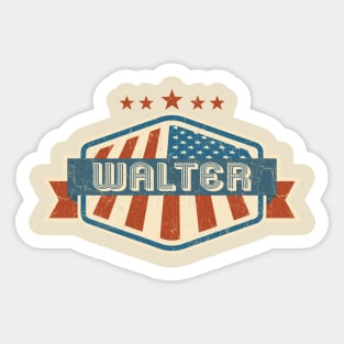 Walter vintage vintage Sticker